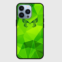 Чехол iPhone 13 Pro Placebo green poly