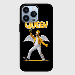 Чехол iPhone 13 Pro Queen Гомер Симпсон