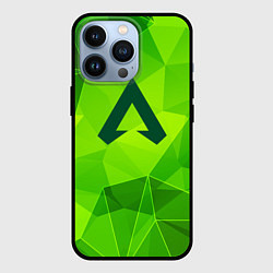 Чехол iPhone 13 Pro Apex Legends green poly