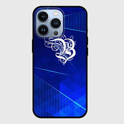 Чехол iPhone 13 Pro Burzum blue poly