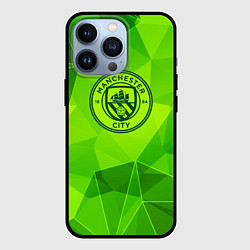 Чехол iPhone 13 Pro Manchester City green poly