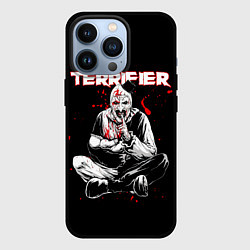 Чехол для iPhone 13 Pro Terrifier clown Art, цвет: 3D-черный