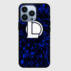 Чехол для iPhone 13 Pro League of Legends blue energy, цвет: 3D-черный