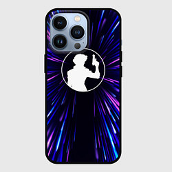 Чехол iPhone 13 Pro Cowboy Bebop neon energy