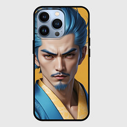 Чехол для iPhone 13 Pro Японский воин искусство, цвет: 3D-черный
