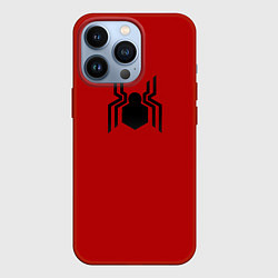 Чехол для iPhone 13 Pro Человек-паук - Том Холланд, цвет: 3D-красный