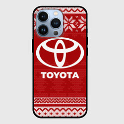 Чехол iPhone 13 Pro Новогодний Toyota