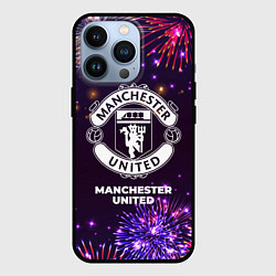 Чехол iPhone 13 Pro Праздничный Manchester United