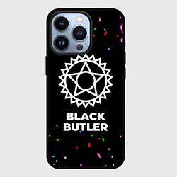 Чехол iPhone 13 Pro Black Butler конфети