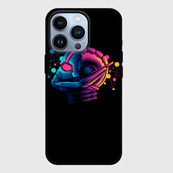 Чехол для iPhone 13 Pro Неоновый человек муравей, цвет: 3D-черный