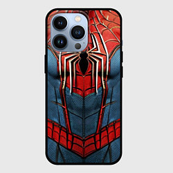 Чехол iPhone 13 Pro Классический костюм человека паука