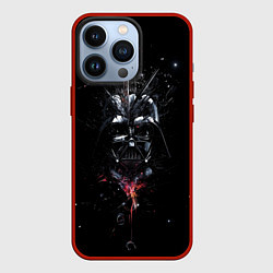 Чехол для iPhone 13 Pro Дарт Вейдер - Звездные войны, цвет: 3D-красный