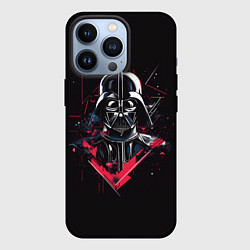Чехол iPhone 13 Pro Darth Vader on black