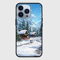 Чехол для iPhone 13 Pro Новогоднее настроение, цвет: 3D-черный