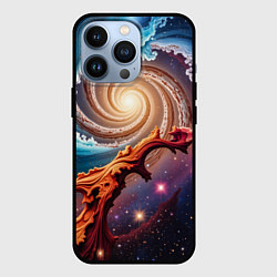 Чехол для iPhone 13 Pro Энергия космоса, цвет: 3D-черный