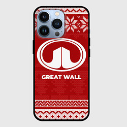 Чехол iPhone 13 Pro Новогодний Great Wall