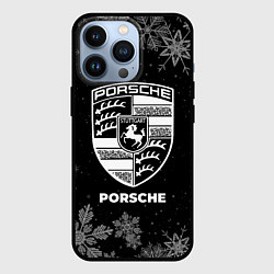 Чехол iPhone 13 Pro Снежный Porsche