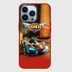 Чехол iPhone 13 Pro Team Sonic racing - video game