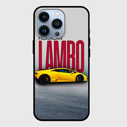 Чехол iPhone 13 Pro Итальянский гиперкар Lambo Huracan