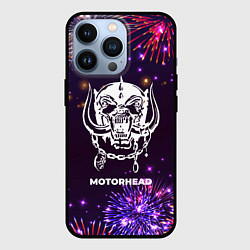 Чехол для iPhone 13 Pro Праздничный Motorhead Skull, цвет: 3D-черный