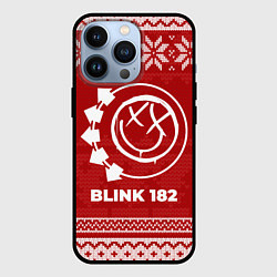 Чехол iPhone 13 Pro Новогодний Blink 182