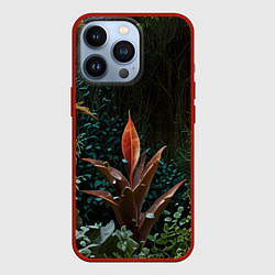 Чехол iPhone 13 Pro Объемные растения