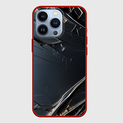 Чехол iPhone 13 Pro Чёрный металл