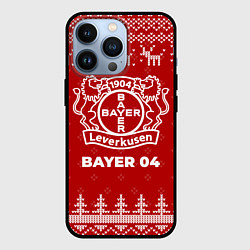 Чехол iPhone 13 Pro Новогодний Bayer 04 с оленями