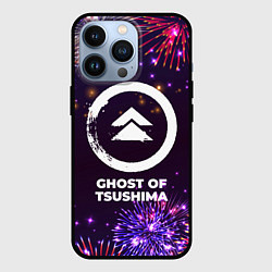 Чехол iPhone 13 Pro Праздничный Ghost of Tsushima