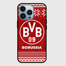 Чехол iPhone 13 Pro Новогодний Borussia