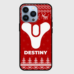 Чехол iPhone 13 Pro Новогодний Destiny с оленями