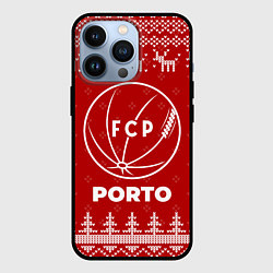 Чехол iPhone 13 Pro Новогодний Porto с оленями