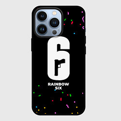 Чехол iPhone 13 Pro Rainbow Six конфети