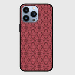 Чехол iPhone 13 Pro Терракотовый абстрактный геометрический узор