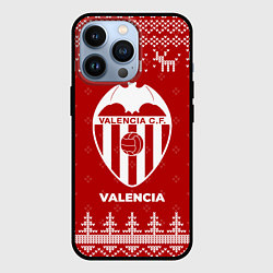 Чехол iPhone 13 Pro Новогодний Valencia с оленями