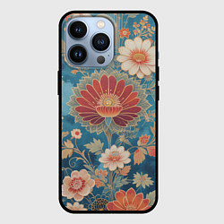 Чехол iPhone 13 Pro Ботанические узоры