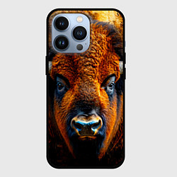 Чехол iPhone 13 Pro Голова бизона