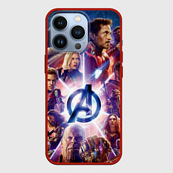 Чехол iPhone 13 Pro Танос и мстители