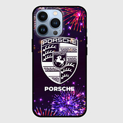 Чехол iPhone 13 Pro Праздничный Porsche