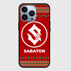 Чехол для iPhone 13 Pro Sabaton new year, цвет: 3D-черный