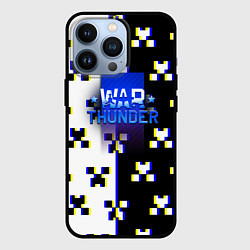 Чехол для iPhone 13 Pro Warthunder x minecraft, цвет: 3D-черный