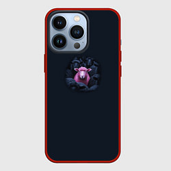 Чехол iPhone 13 Pro Розовая овца среди черных овец