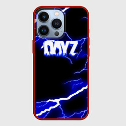 Чехол для iPhone 13 Pro DayZ storm steel, цвет: 3D-красный