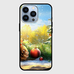 Чехол iPhone 13 Pro Солнечный новый год