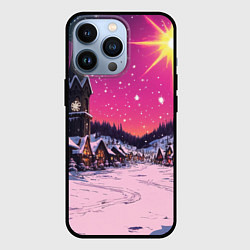 Чехол iPhone 13 Pro Закат рождества