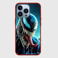 Чехол iPhone 13 Pro Venom in metropolis - ai art neon fantasy