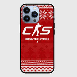 Чехол iPhone 13 Pro Новогодний Counter-Strike 2