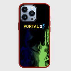 Чехол iPhone 13 Pro Portal fire steel