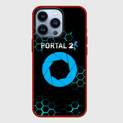 Чехол для iPhone 13 Pro Portal соты броня, цвет: 3D-красный