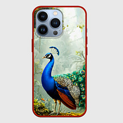 Чехол iPhone 13 Pro Павлин в природе